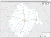 Taylor County, GA <br /> Wall Map <br /> Premium Style 2025 Map
