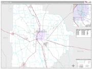 Tift County, GA <br /> Wall Map <br /> Premium Style 2025 Map
