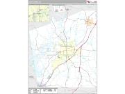 Troup County, GA <br /> Wall Map <br /> Premium Style 2025 Map
