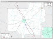 Turner County, GA <br /> Wall Map <br /> Premium Style 2025 Map