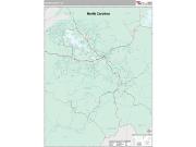 Union County, GA <br /> Wall Map <br /> Premium Style 2025 Map