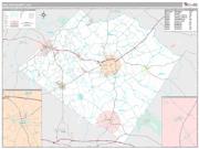 Walton County, GA <br /> Wall Map <br /> Premium Style 2025 Map