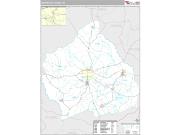 Washington County, GA <br /> Wall Map <br /> Premium Style 2025 Map