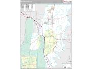 Whitfield County, GA <br /> Wall Map <br /> Premium Style 2025 Map
