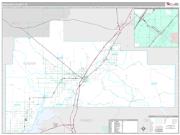 Bingham County, ID <br /> Wall Map <br /> Premium Style 2025 Map