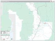 Boundary County, ID <br /> Wall Map <br /> Premium Style 2025 Map