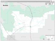Clark County, ID <br /> Wall Map <br /> Premium Style 2025 Map