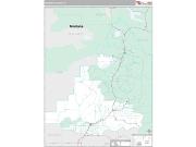 Fremont County, ID <br /> Wall Map <br /> Premium Style 2025 Map