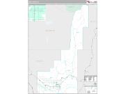 Gem County, ID <br /> Wall Map <br /> Premium Style 2025 Map