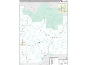 Latah County, ID <br /> Wall Map <br /> Premium Style 2025 Map