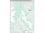 Lemhi County, ID <br /> Wall Map <br /> Premium Style 2025 Map