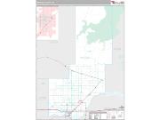 Minidoka County, ID <br /> Wall Map <br /> Premium Style 2025 Map