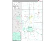 Boone County, IL <br /> Wall Map <br /> Premium Style 2025 Map