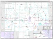Bureau County, IL <br /> Wall Map <br /> Premium Style 2025 Map