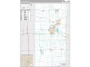 DeKalb County, IL <br /> Wall Map <br /> Premium Style 2025 Map