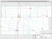 Douglas County, IL <br /> Wall Map <br /> Premium Style 2025 Map