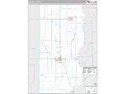 Edwards County, IL <br /> Wall Map <br /> Premium Style 2025 Map