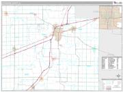 Effingham County, IL <br /> Wall Map <br /> Premium Style 2025 Map