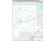 Fayette County, IL <br /> Wall Map <br /> Premium Style 2025 Map
