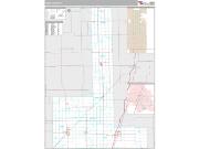 Ford County, IL <br /> Wall Map <br /> Premium Style 2025 Map