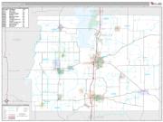 Franklin County, IL <br /> Wall Map <br /> Premium Style 2025 Map