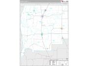 Greene County, IL <br /> Wall Map <br /> Premium Style 2025 Map