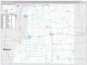 Hancock County, IL <br /> Wall Map <br /> Premium Style 2025 Map