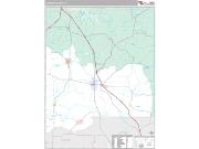 Johnson County, IL <br /> Wall Map <br /> Premium Style 2025 Map