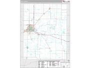 Knox County, IL <br /> Wall Map <br /> Premium Style 2025 Map