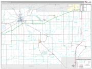 Lee County, IL <br /> Wall Map <br /> Premium Style 2025 Map