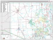 McHenry County, IL <br /> Wall Map <br /> Premium Style 2025 Map