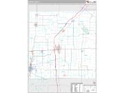 Marion County, IL <br /> Wall Map <br /> Premium Style 2025 Map