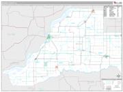 Mason County, IL <br /> Wall Map <br /> Premium Style 2025 Map
