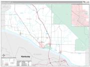 Massac County, IL <br /> Wall Map <br /> Premium Style 2025 Map
