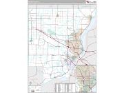 Peoria County, IL <br /> Wall Map <br /> Premium Style 2025 Map