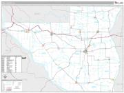 Pike County, IL <br /> Wall Map <br /> Premium Style 2025 Map