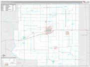 Richland County, IL <br /> Wall Map <br /> Premium Style 2025 Map