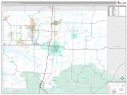 Williamson County, IL <br /> Wall Map <br /> Premium Style 2025 Map