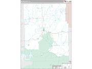 Brown County, IN <br /> Wall Map <br /> Premium Style 2025 Map