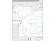 Carroll County, IN <br /> Wall Map <br /> Premium Style 2025 Map