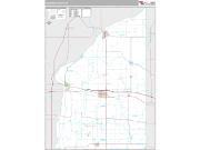 Fountain County, IN <br /> Wall Map <br /> Premium Style 2025 Map