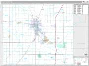 Grant County, IN <br /> Wall Map <br /> Premium Style 2025 Map