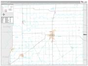 Jay County, IN <br /> Wall Map <br /> Premium Style 2025 Map