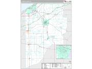 La Porte County, IN <br /> Wall Map <br /> Premium Style 2025 Map