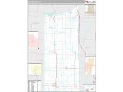 Newton County, IN <br /> Wall Map <br /> Premium Style 2025 Map