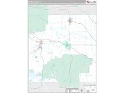 Orange County, IN <br /> Wall Map <br /> Premium Style 2025 Map