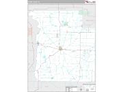 Parke County, IN <br /> Wall Map <br /> Premium Style 2025 Map