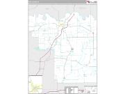 Pike County, IN <br /> Wall Map <br /> Premium Style 2025 Map