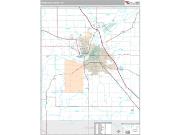 Tippecanoe County, IN <br /> Wall Map <br /> Premium Style 2025 Map