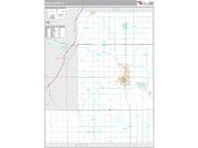 Wells County, IN <br /> Wall Map <br /> Premium Style 2025 Map